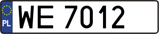 WE7012