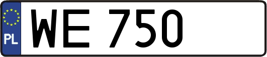 WE750