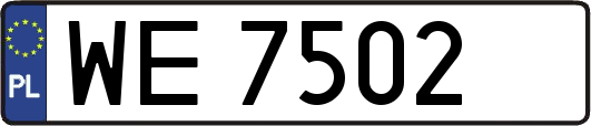 WE7502