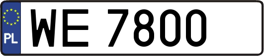 WE7800