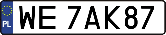 WE7AK87