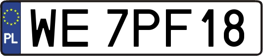 WE7PF18