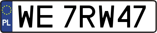 WE7RW47