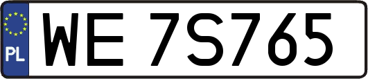 WE7S765
