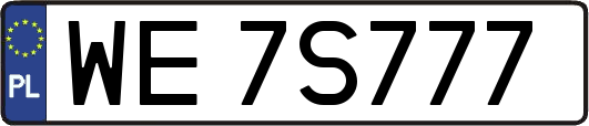 WE7S777