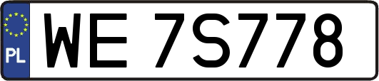 WE7S778