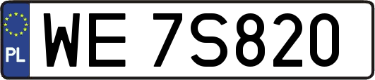 WE7S820