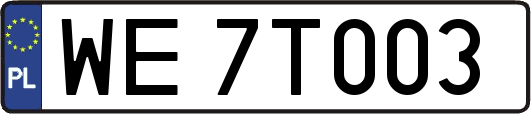 WE7T003