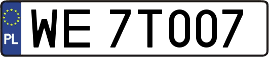 WE7T007