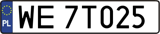 WE7T025