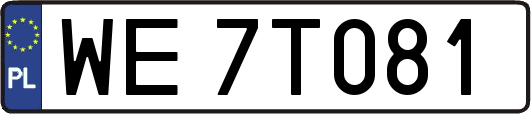 WE7T081