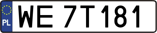 WE7T181