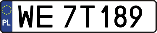 WE7T189