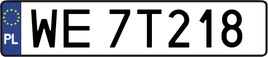 WE7T218