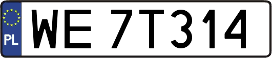 WE7T314