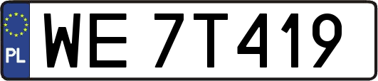 WE7T419