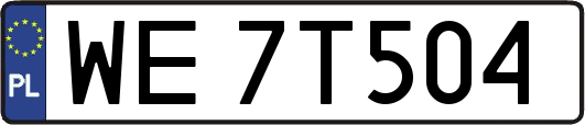 WE7T504