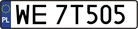 WE7T505