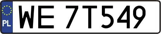 WE7T549