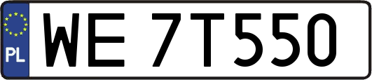 WE7T550