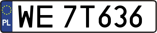 WE7T636