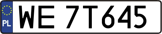 WE7T645