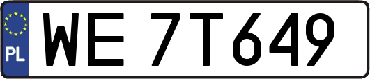 WE7T649
