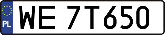 WE7T650