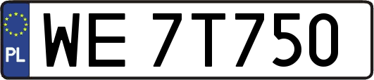 WE7T750