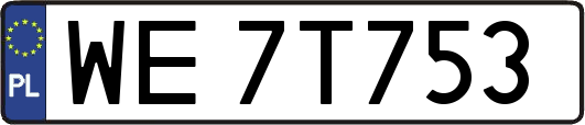 WE7T753