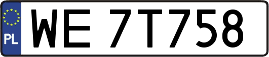 WE7T758