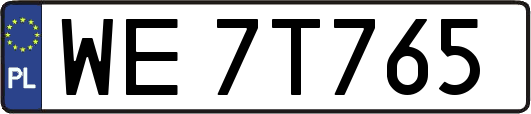 WE7T765
