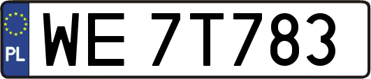 WE7T783