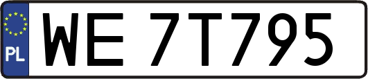 WE7T795
