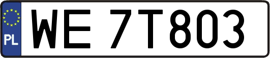 WE7T803