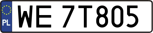 WE7T805