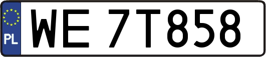 WE7T858