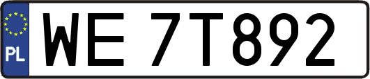 WE7T892