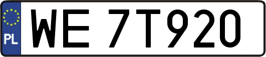 WE7T920