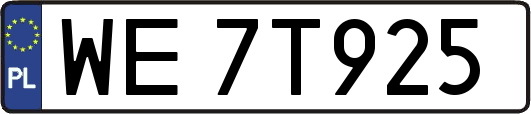 WE7T925