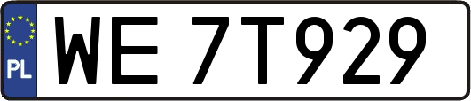 WE7T929