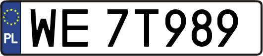 WE7T989