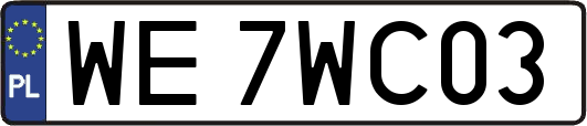 WE7WC03