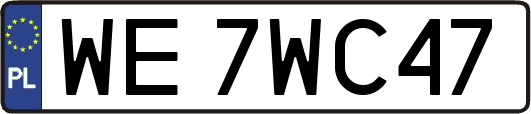 WE7WC47