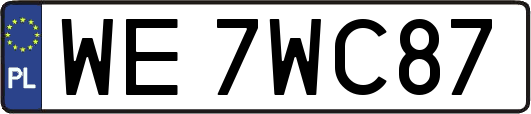 WE7WC87