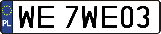 WE7WE03