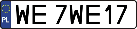 WE7WE17
