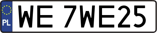 WE7WE25
