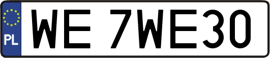 WE7WE30