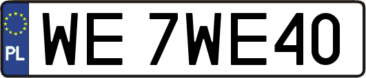 WE7WE40